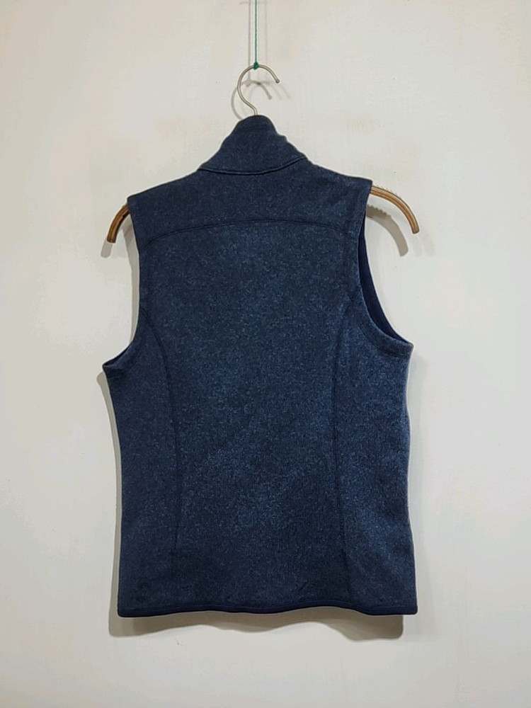 (S) 파타고니아 후리스 조끼 네이비 플리스 기모 베스트 이미지