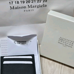 [정품] 새상품 메종마르지엘라 다크그린 스티치 카드지갑 이미지