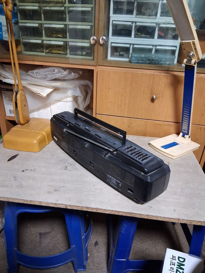 대우전자 ARW-355 AM/FM 라디오/카세트는 사망 이미지