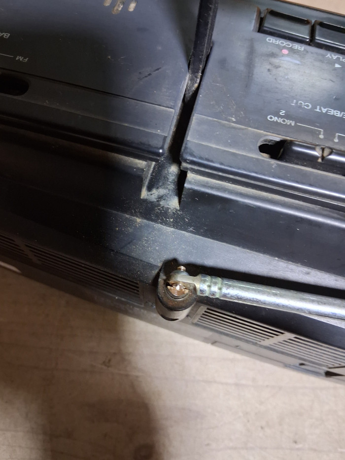 대우전자 ARW-355 AM/FM 라디오/카세트는 사망 이미지