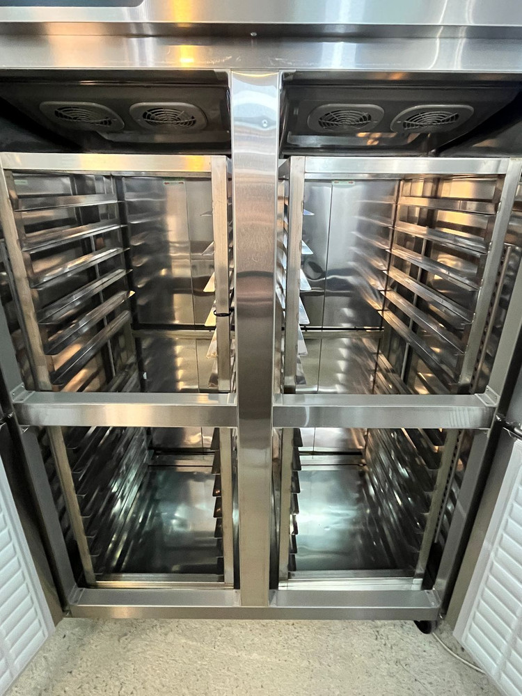 라셀르 45박스 간냉식 냉동고 올냉동 4도어 수직 제빵용 렉 베이커리 카페 이미지