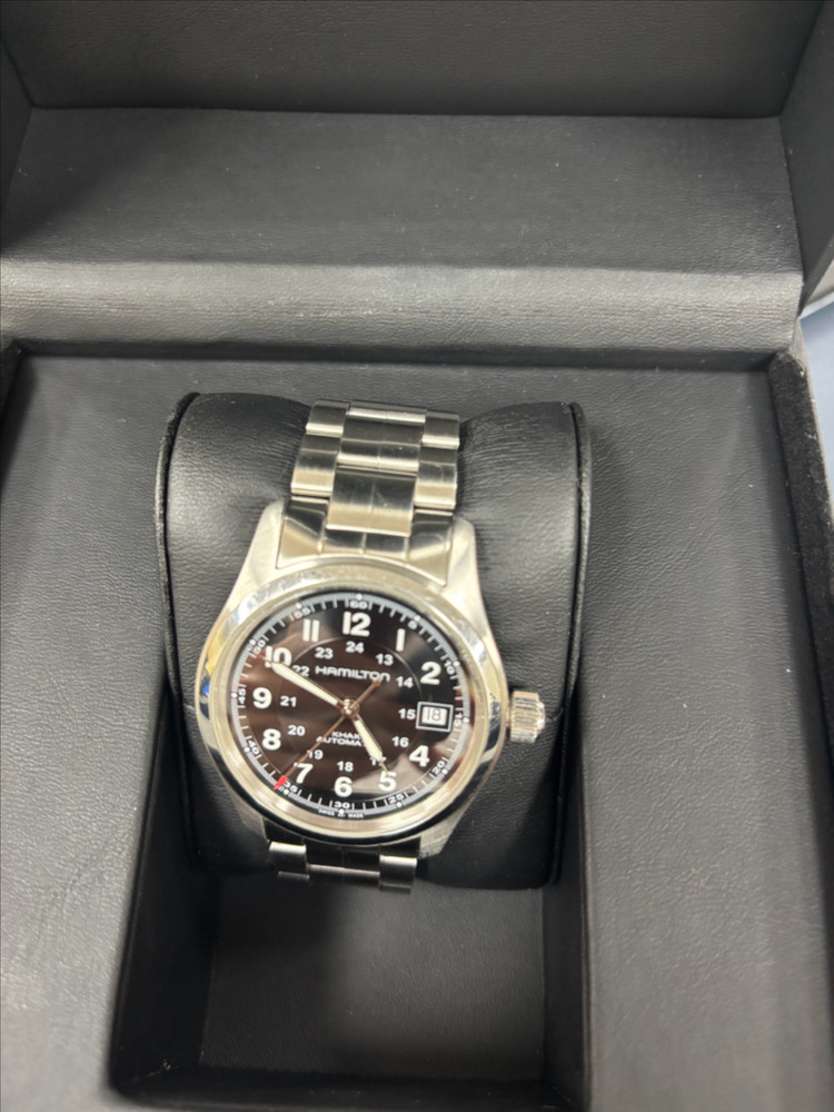 해밀턴 카키필드 오토 38mm(국내 백화점 스탬핑 풀박스) 이미지