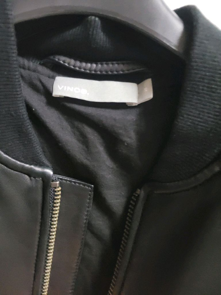 빈스 양가죽 자켓 블랙xs 이미지