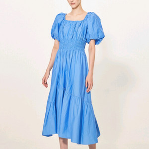 (새상품) 타임 셔링 벌룬 슬리브 드레스 이미지