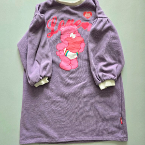 여아옷 130사이즈 기모원피스 이미지