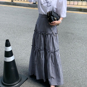 바이씨니 체크프릴캉캉sk 이미지