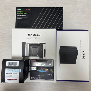 5600x, 3070fe, nzxt b550, g.skill 32기가, nzxt c750 팝니다. 이미지