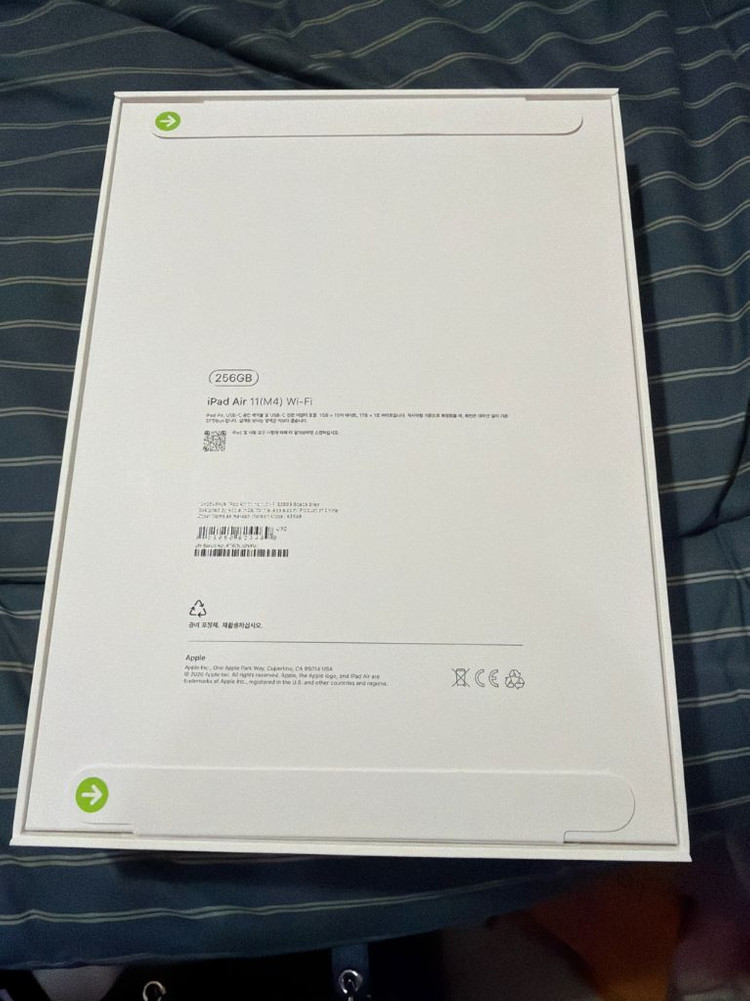 아이패드 에어 11 M4 256GB WiFi 이미지