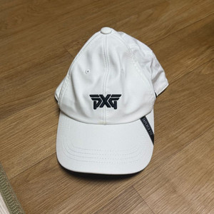 PXG 화이트 볼캡 모자 이미지