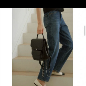 드메리엘 틸다 체인 백팩 블랙 이미지