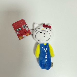 (새상품) 산리오 키티 유키오 인형 키링 이미지