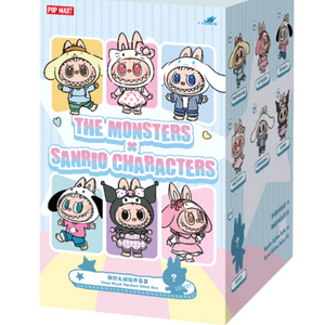 팝마트 라부부 x 산리오 캐릭터 시리즈 인형 키링 미개봉 랜덤 정가양도 이미지
