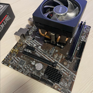 라이젠5600G + MSI A520M-A + DDR4 16GB 이미지