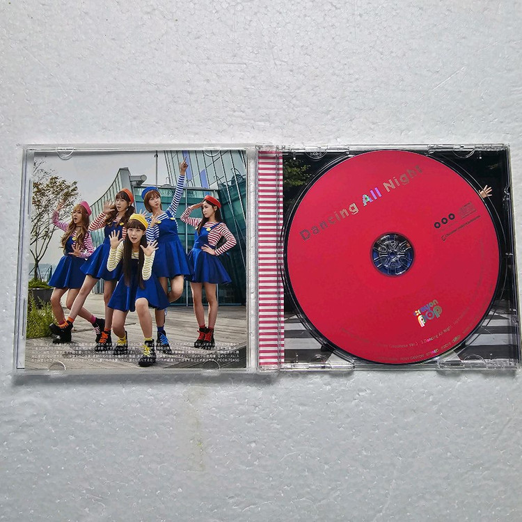 크레용팝 Dancing All Night 일본 싱글 포토카드 CD 중고 이미지