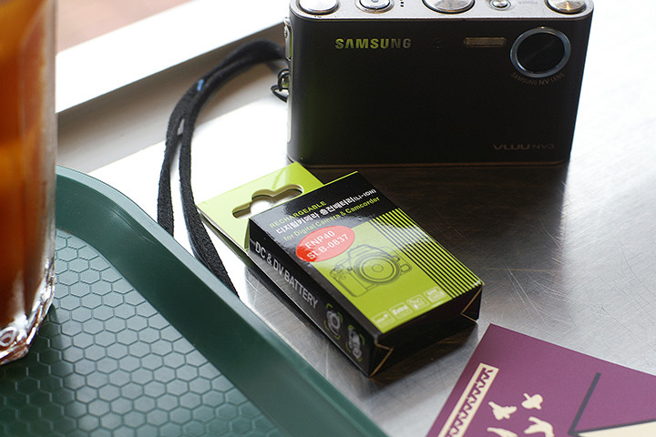 삼성 빈티지 디카 VLUU NV3 (블랙) 신품베터리 팝니다 이미지