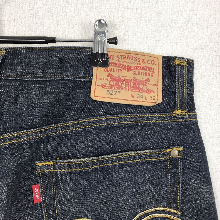 리바이스 levi's 527 로우 부츠컷 데님 청바지 남성34 이미지