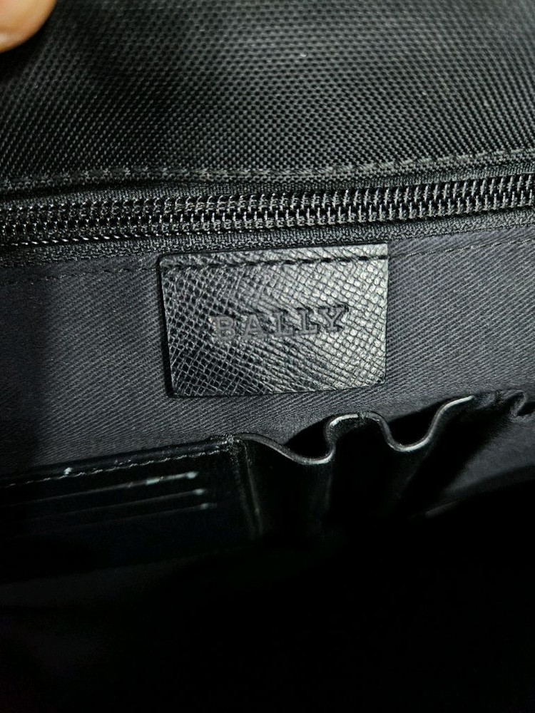 발리 페브릭 블랙 남성 서류가방 크로스백 이미지