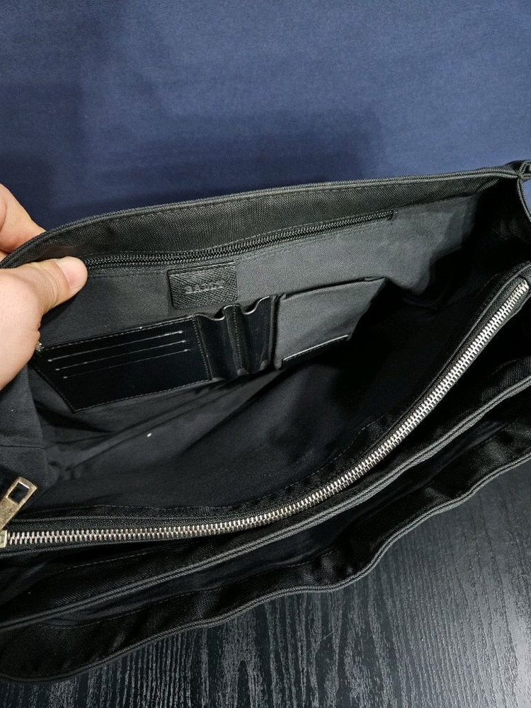 발리 페브릭 블랙 남성 서류가방 크로스백 이미지