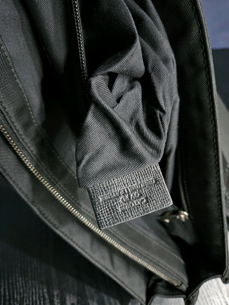 발리 페브릭 블랙 남성 서류가방 크로스백 이미지