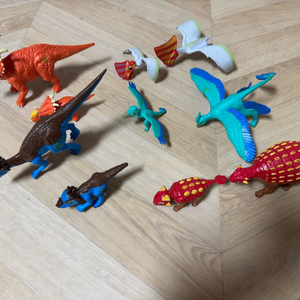 공룡메카드 더블피규어 5종 일괄 이미지