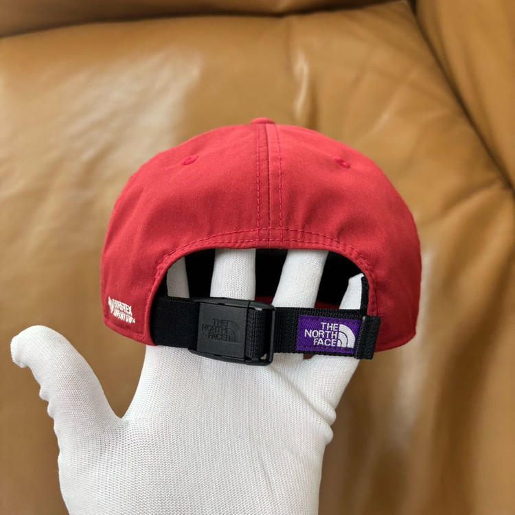 나나미카 노스페이스 퍼플라벨 6패널 볼캡 모자 고어텍스 인피니움 레드 이미지