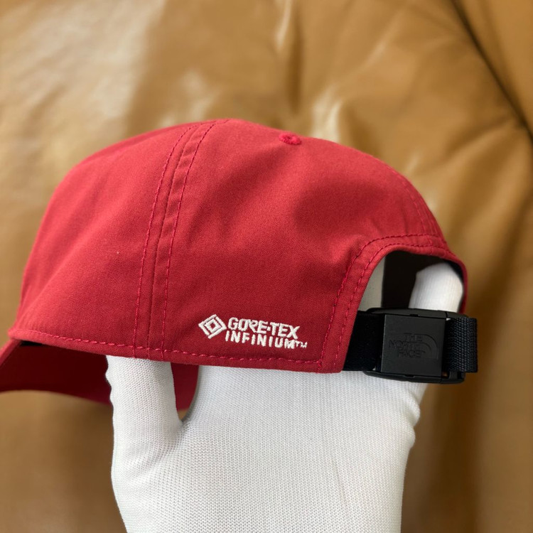 나나미카 노스페이스 퍼플라벨 6패널 볼캡 모자 고어텍스 인피니움 레드 이미지