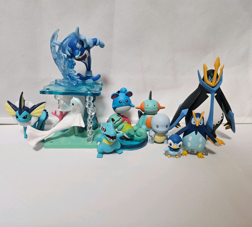 포켓몬 리멘트 반짝이는 바다 쥬레곤 물타입 늪짱이 마릴 스케일월드 리아코 이미지