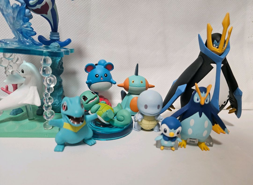 포켓몬 리멘트 반짝이는 바다 쥬레곤 물타입 늪짱이 마릴 스케일월드 리아코 이미지