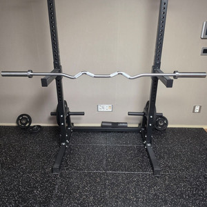 REP 랙커블 EZ바 중량봉 하드크롬 팝니다. 이미지