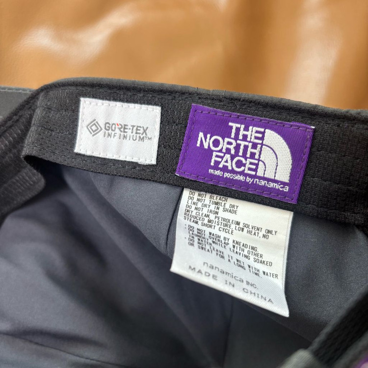 나나미카 노스페이스 퍼플라벨 6패널 볼캡 모자 고어텍스 인피니움 그레이 이미지