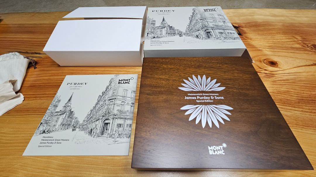 몽블랑 퍼디앤손(Purdey & Sons) EF닙 미사용신품 이미지