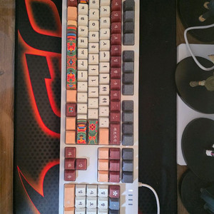 국립중앙박물관 시이닷 단청 키보드 적축 이미지