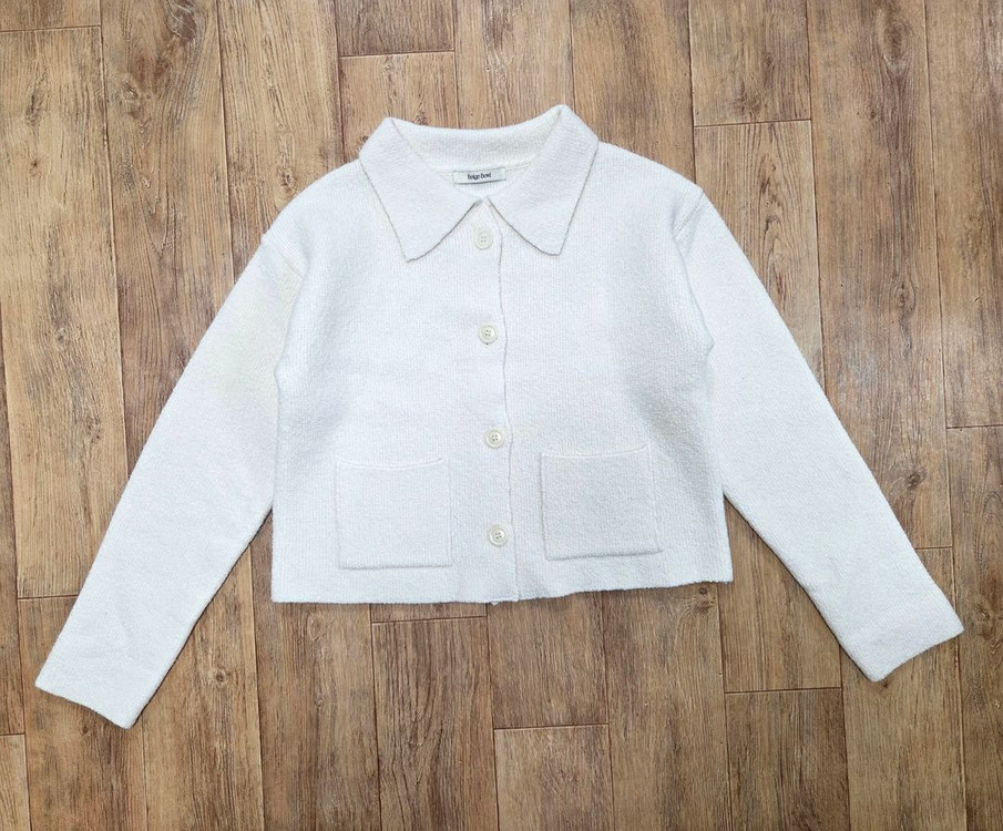 베이지보울(Beige Bowl) 부클 니트자켓 프리사이즈 새상품 이미지