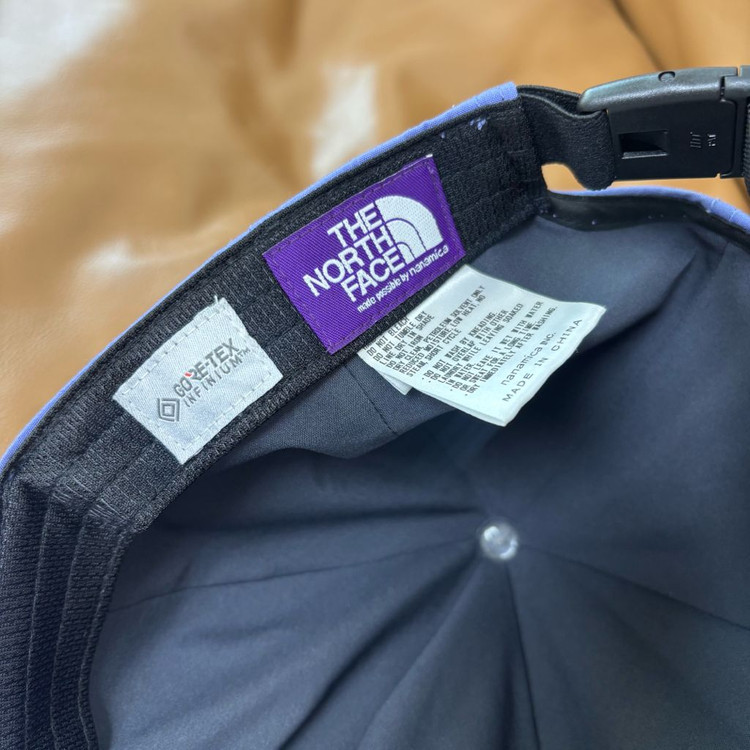 나나미카 노스페이스 퍼플라벨 6패널 볼캡 모자 고어텍스 인피니움 블루 이미지