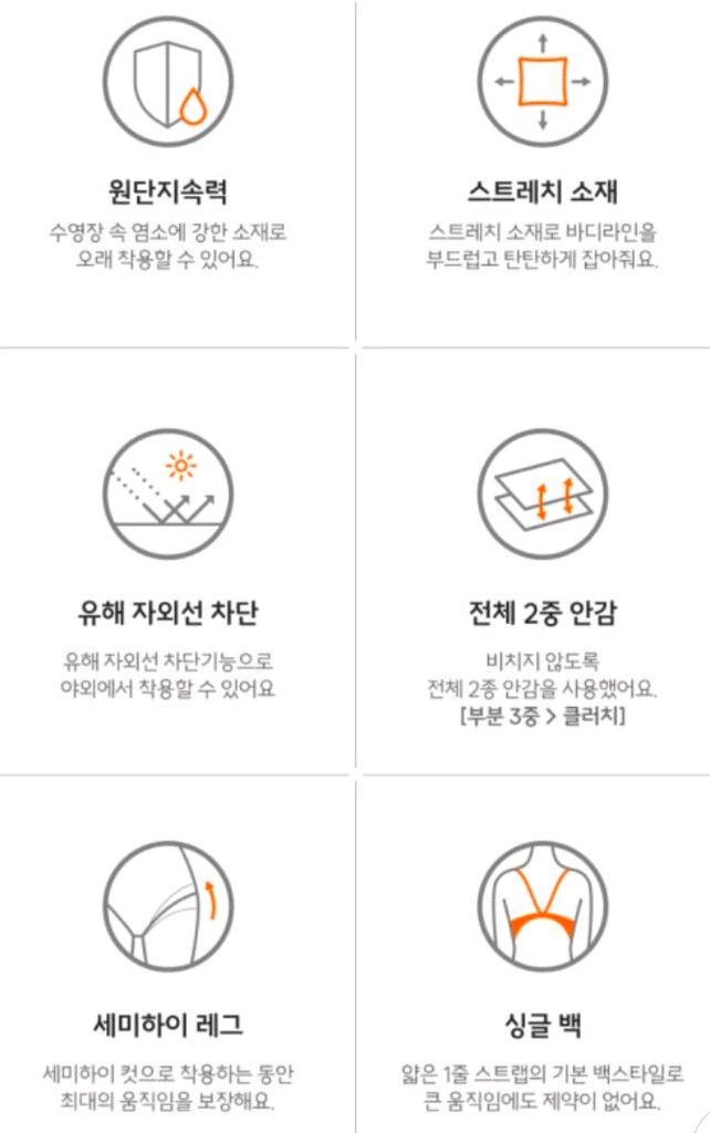 (새상품)움파 리본 화이트 수영복 S사이즈 이미지