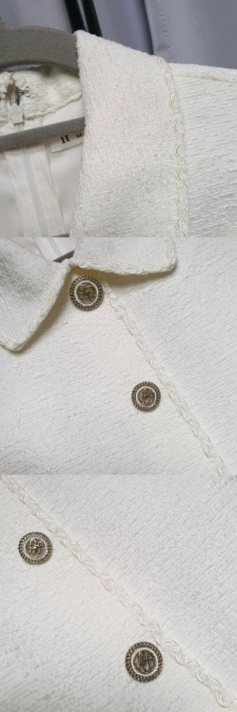 잇미샤 투웨이 트위드 원피스 (2부드레스, 돌잔치, 상견례) 이미지