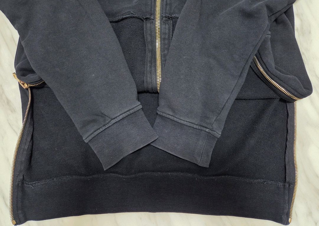 발망 사이드지퍼 집업후드 이미지