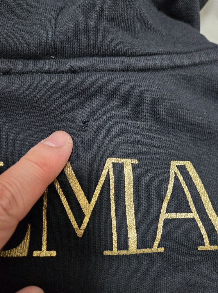 발망 사이드지퍼 집업후드 이미지