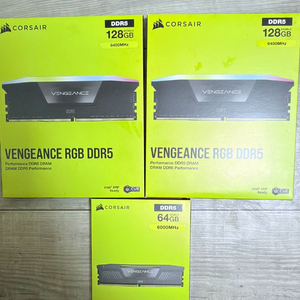 DDR5 128GB 64gb x2 커세어 미개봉 새상품 이미지