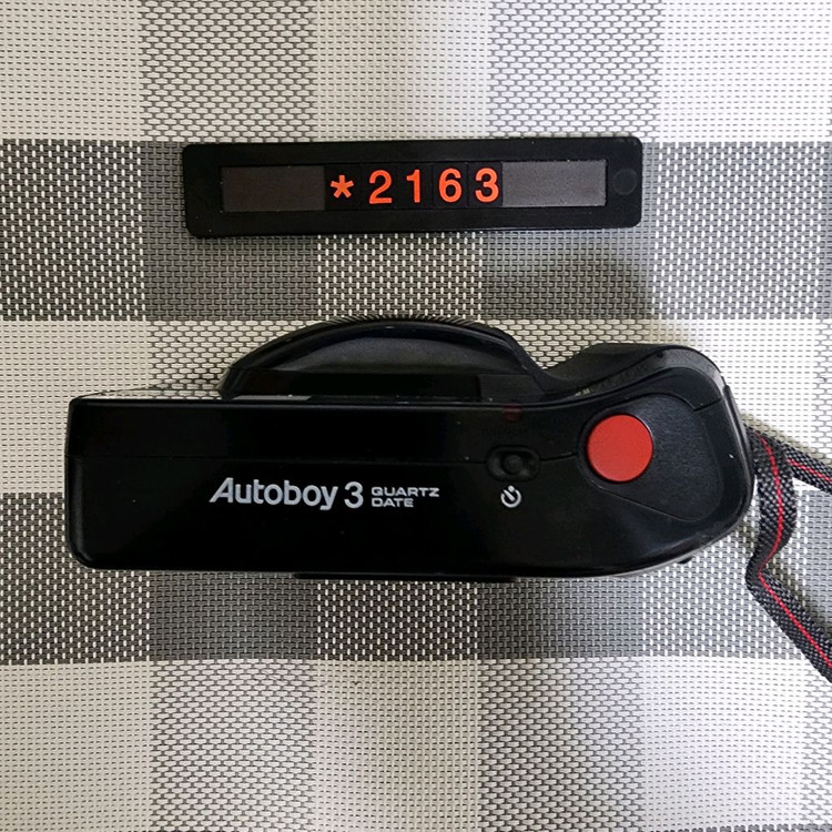 캐논 오토보이 3 필름카메라 데이터백 이미지