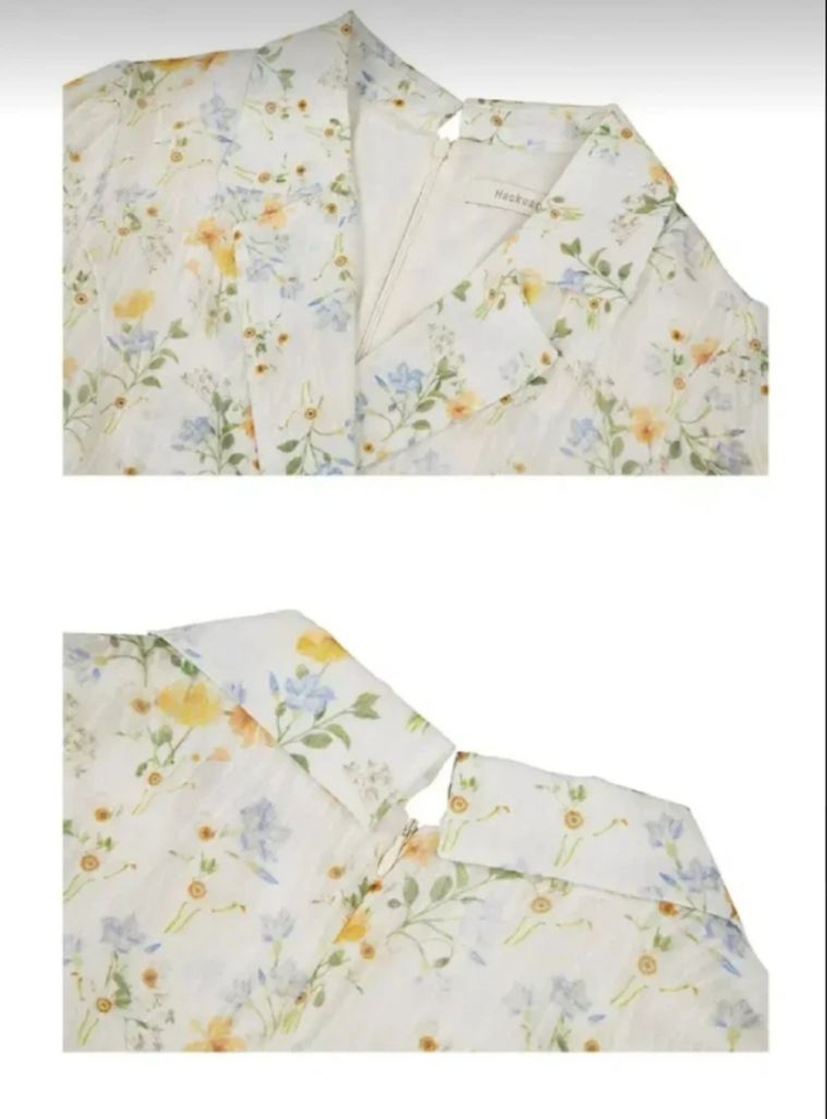 [새상품] 하케쉬 플라워 반팔 여름 원피스 꽃 이미지