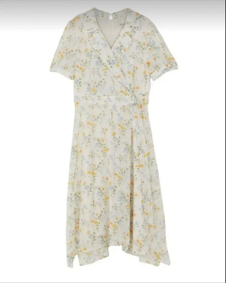 [새상품] 하케쉬 플라워 반팔 여름 원피스 꽃 이미지