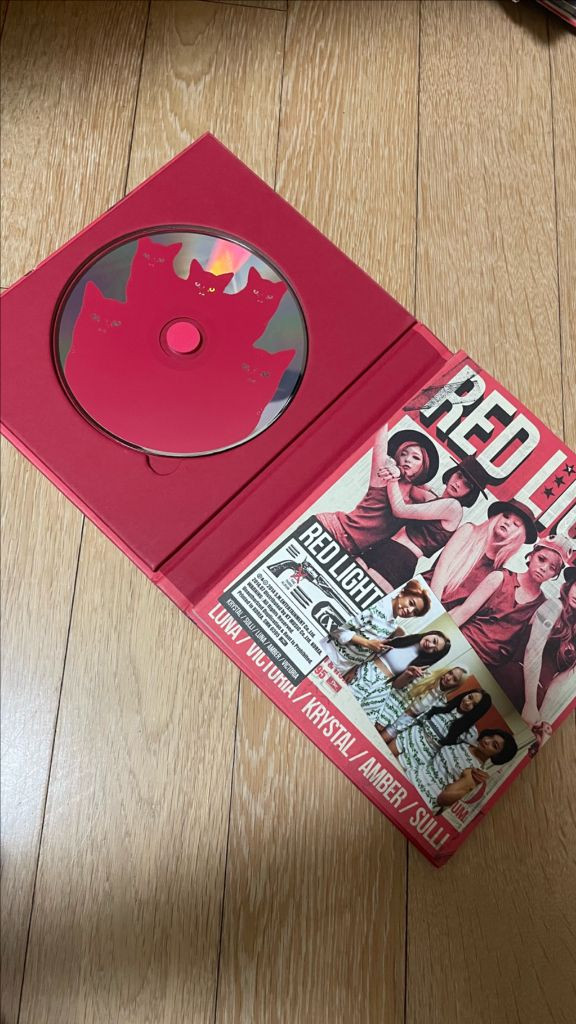 에프엑스 3집 레드라이트 B version (개봉/포카O) 이미지