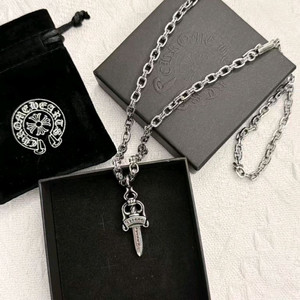 크롬하츠 십자가 드래곤 체인 목걸이 이미지