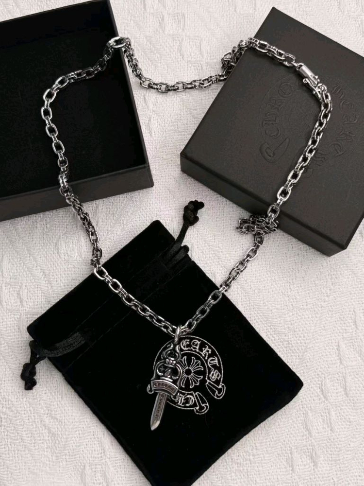 크롬하츠 십자가 드래곤 체인 목걸이 이미지