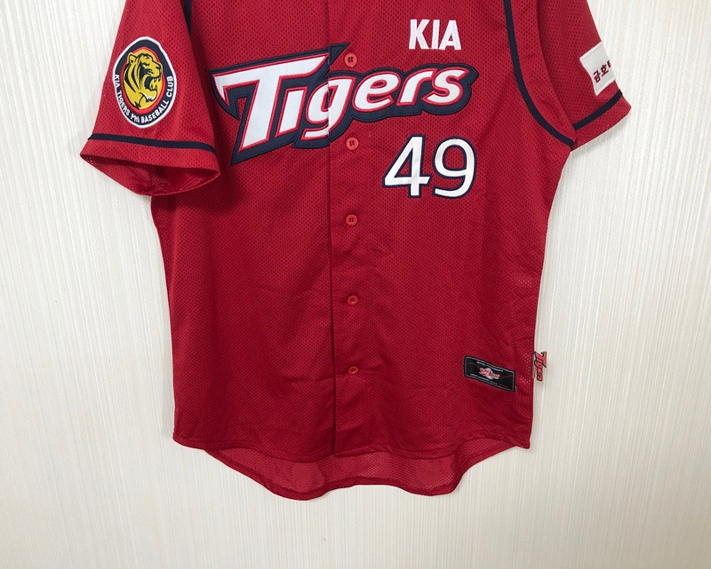 KBO 비젼코리아 기아타이거즈 원정유니폼/져지 110 #49 김진우 이미지