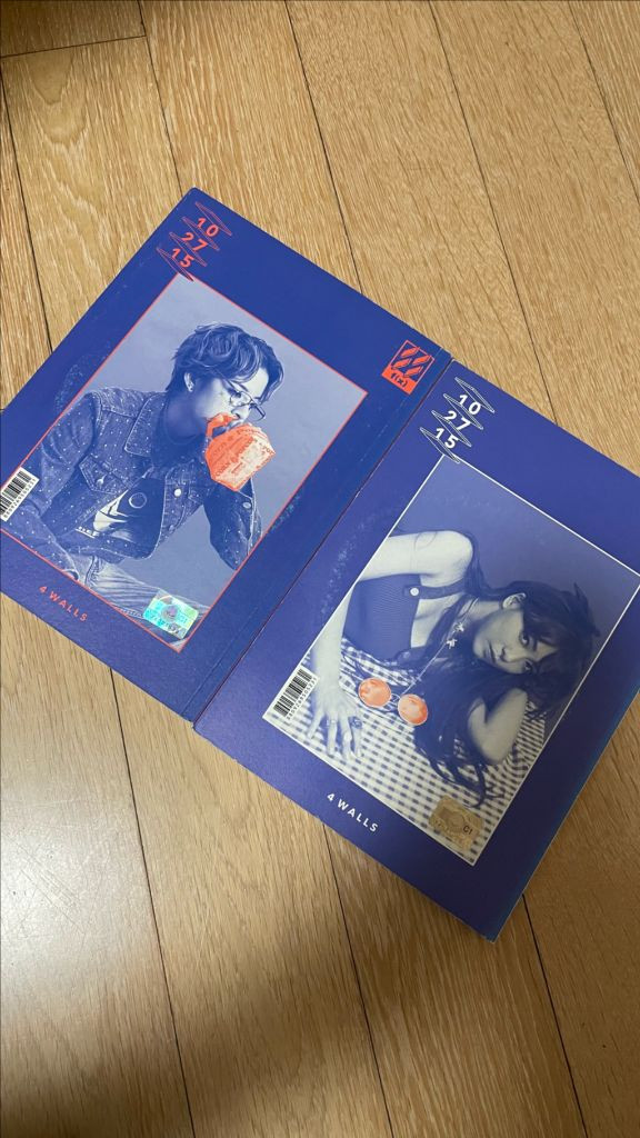 에프엑스 정규 4집 화이트/오렌지 2장 일괄 (개봉/포카x) 이미지