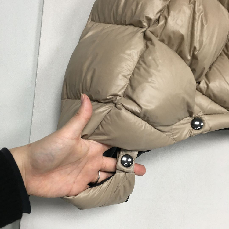 SYSTEM 시스템 퀼팅 케이프 구스 패딩 이미지