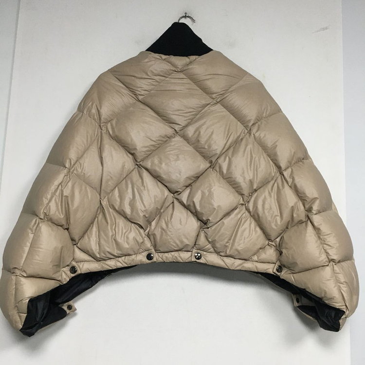 SYSTEM 시스템 퀼팅 케이프 구스 패딩 이미지