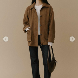 베뉴엣 benuet 밀튼 스웨이드 재킷 새상품 이미지